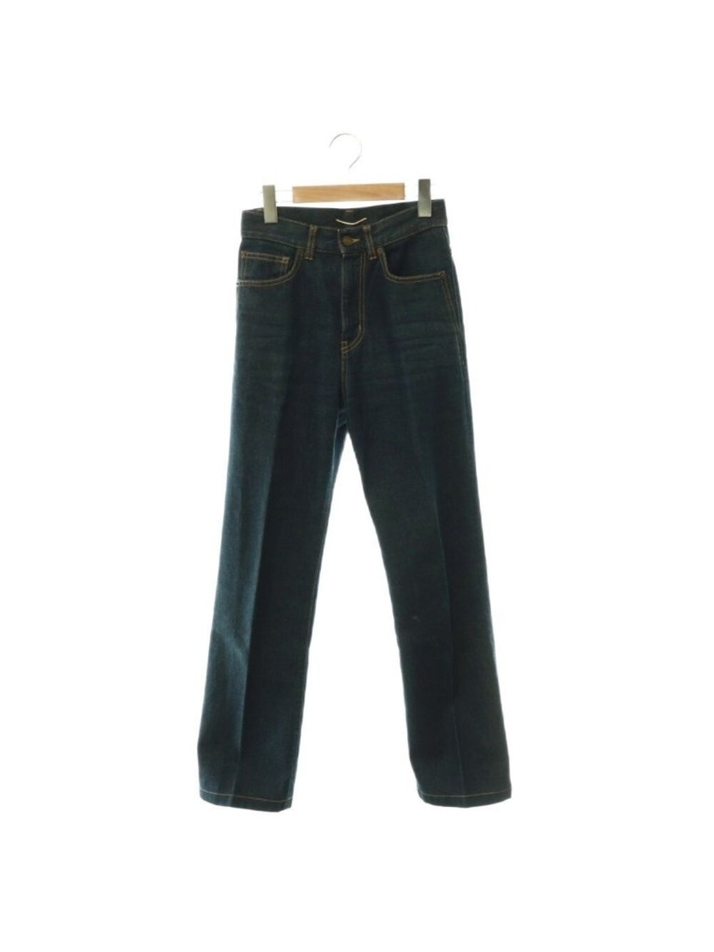 Saint Laurent Paris Straight Denim Pants Jeans 25 Indigo